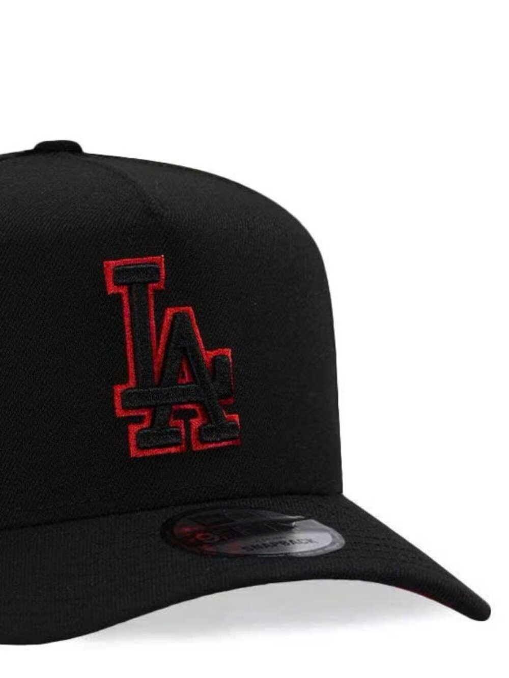 New Era Los Angeles Dodgers 50th Anniversary Snapback Cap Black Red MLB Hat